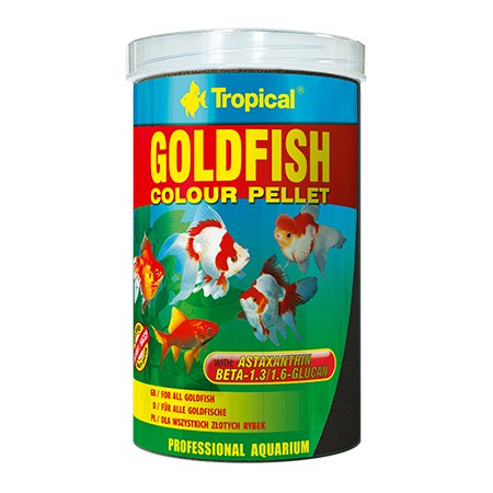 goldfish colour pellet