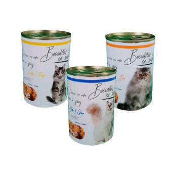 Bocaditos en salsa para gato 415g